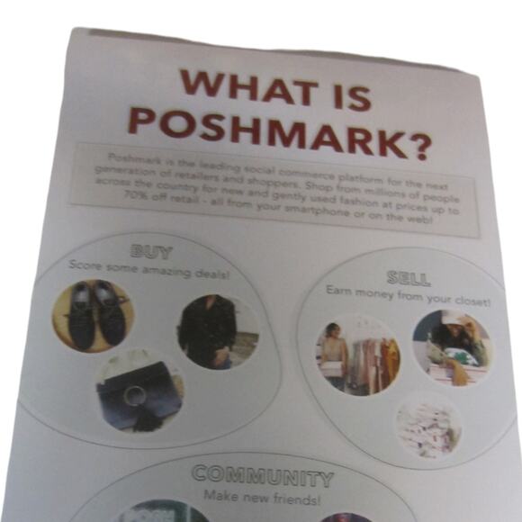 50 Poshmark Promo Code Cards Poshfest Poshfixings Business Essentials - Picture 5 of 6